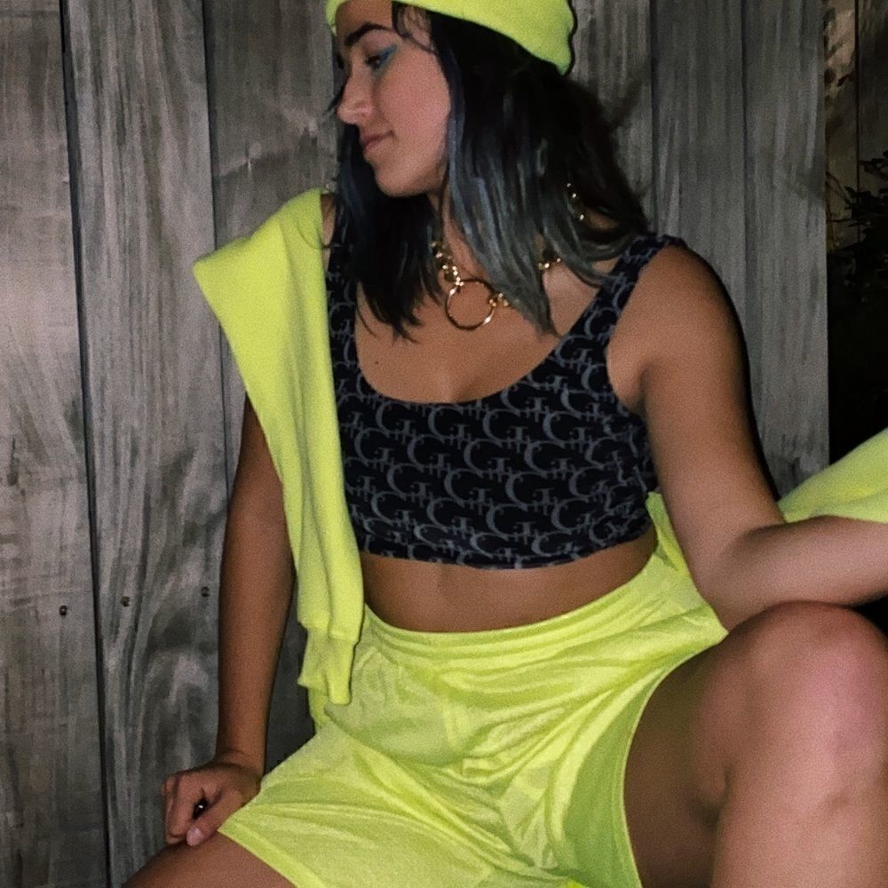 Forever21 “Girl” Crop Top